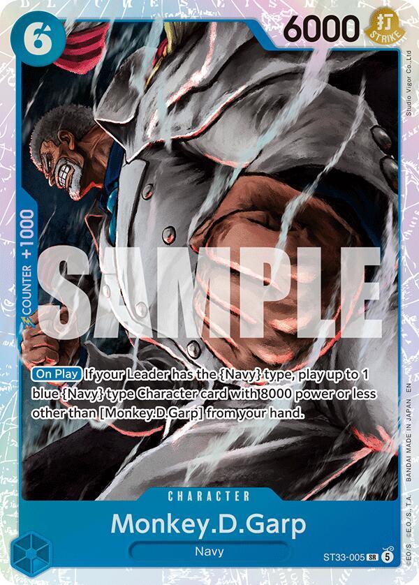 ST33-005 SR Monkey.D.Garp EN