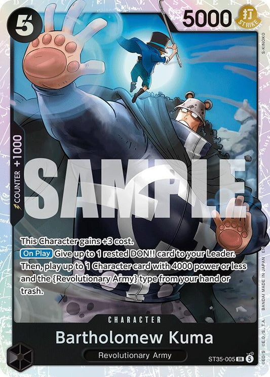 ST35-005 SR Bartholomew Kuma EN