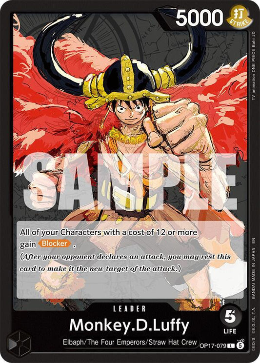 OP17-079 L Monkey D. Luffy EN