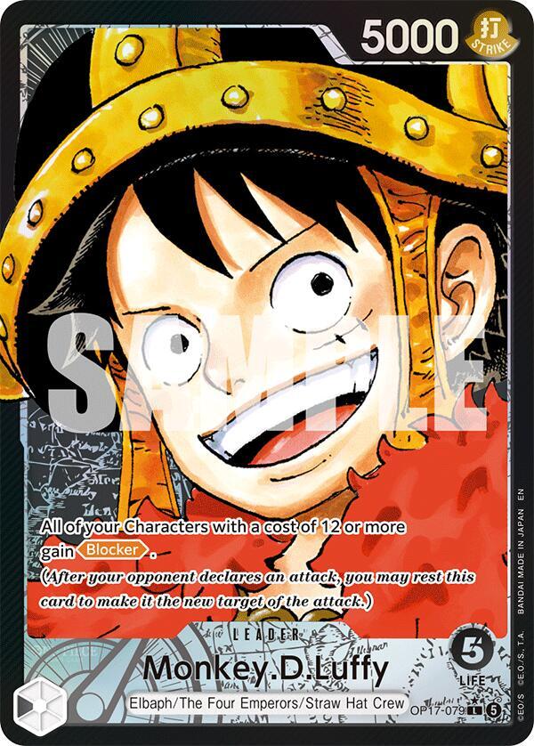 OP17-079 PL Monkey D. Luffy EN