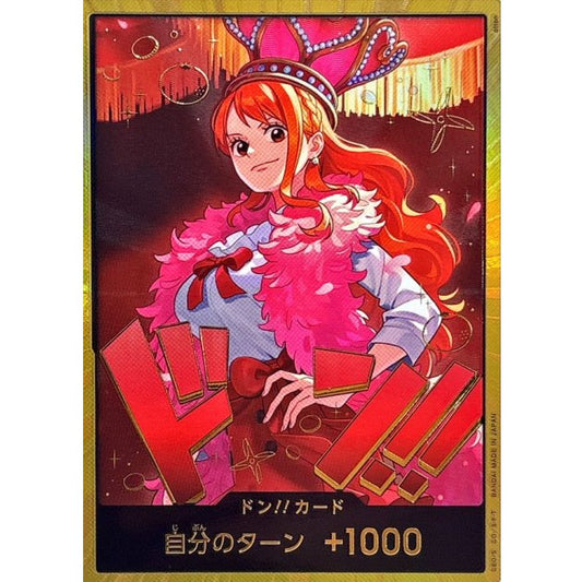 DON!! Card (EB03-Nami) (Gold) JAP