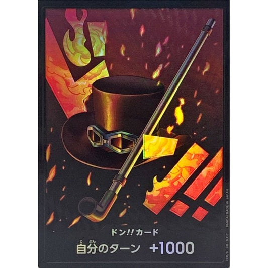 DON!! Card (Sabo) (Parallel) JAP