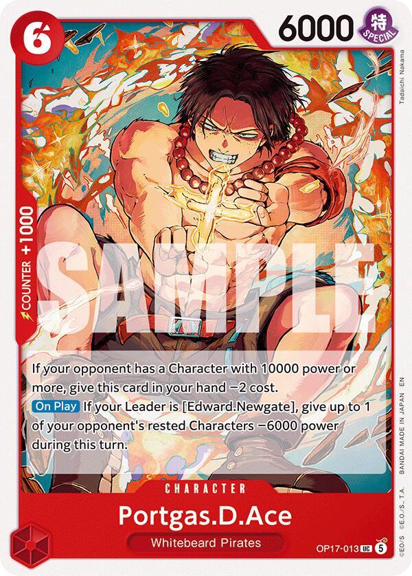 OP17-013 UC Portgas.D.Ace EN