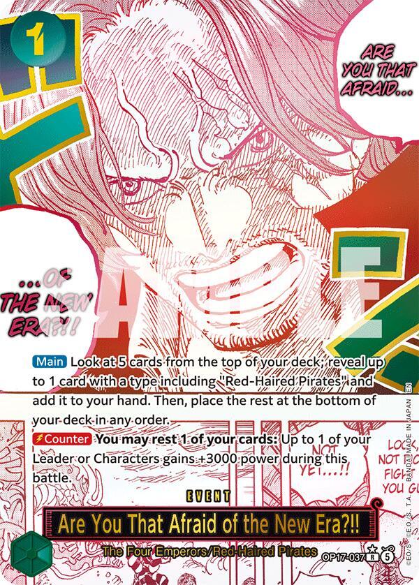 OP17-037 PR Are You That Afraid of the New Era?!! EN