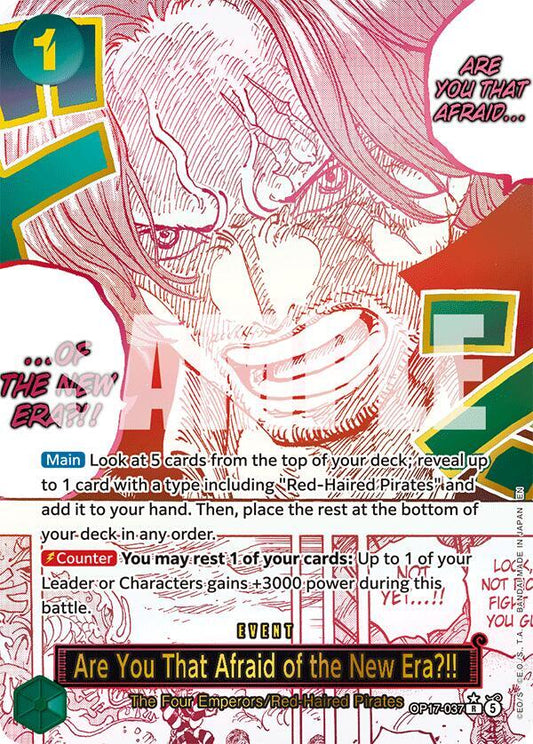 OP17-037 PR Are You That Afraid of the New Era?!! EN