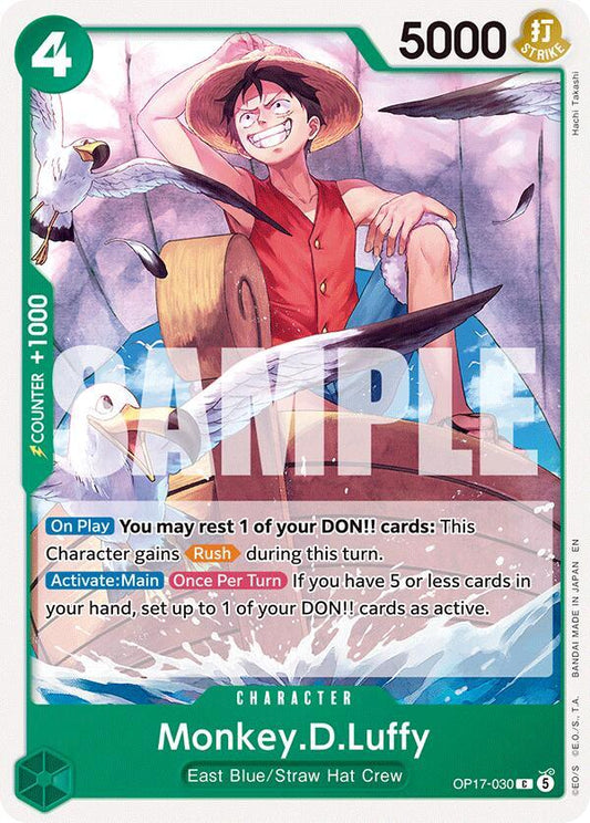 OP17-030 C Monkey.D.Luffy EN