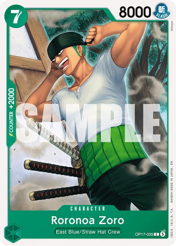 OP17-035 C Roronoa Zoro EN