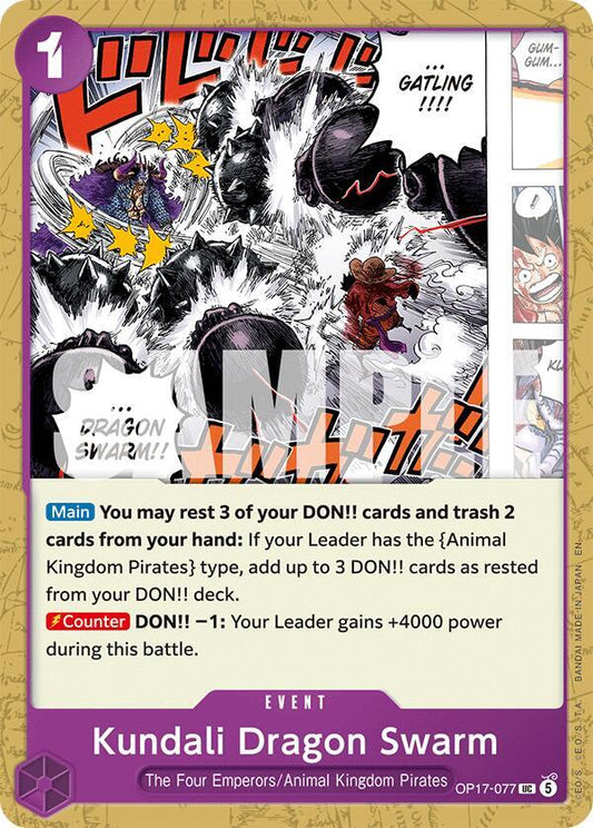 OP17-077 UC Kundali Dragon Swarm EN