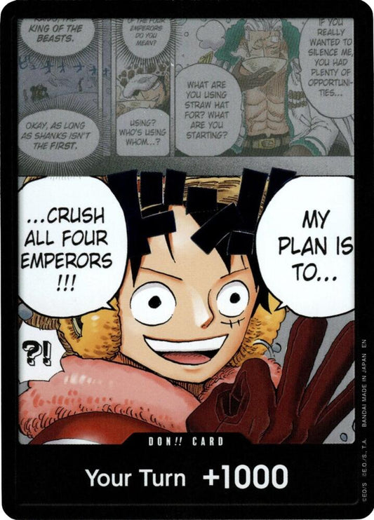 DON!! Card (OP17) Luffy EN