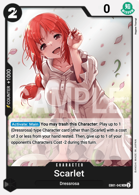 EB01-042 R Scarlet EN