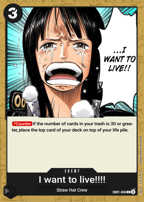 EB01-050 C ...I Want to Live!! EN
