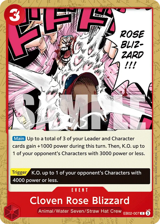 EB02-007 C Cloven Rose Blizzard EN