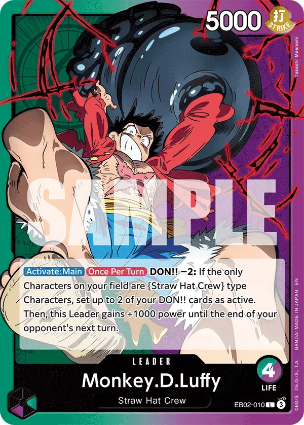 EB02-010 L Monkey D. Luffy EN