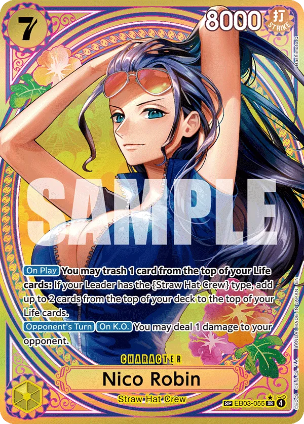 EB03-055 SP Nico Robin EN