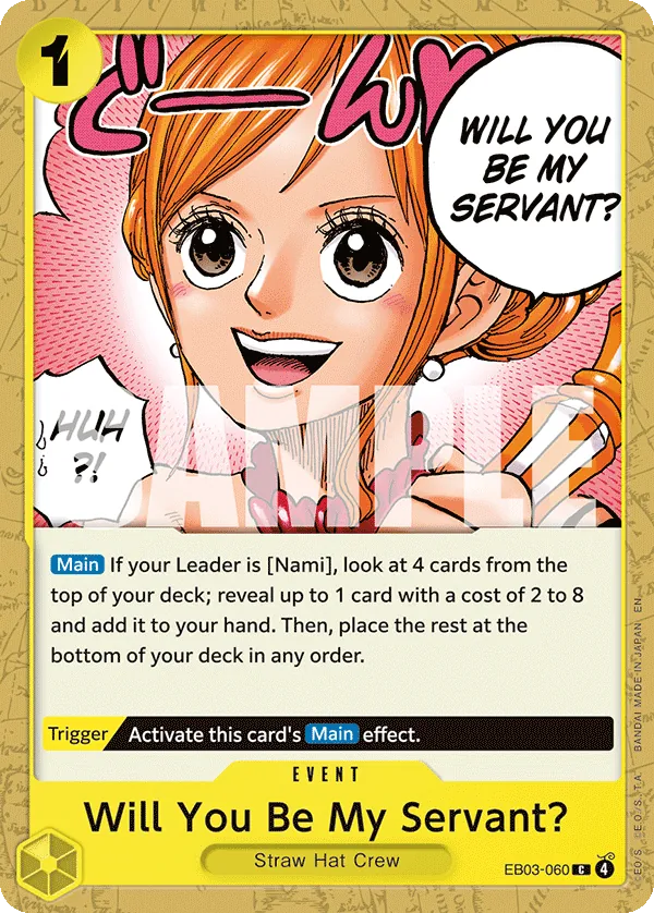 EB03-060 C Will You Be My Servant? EN