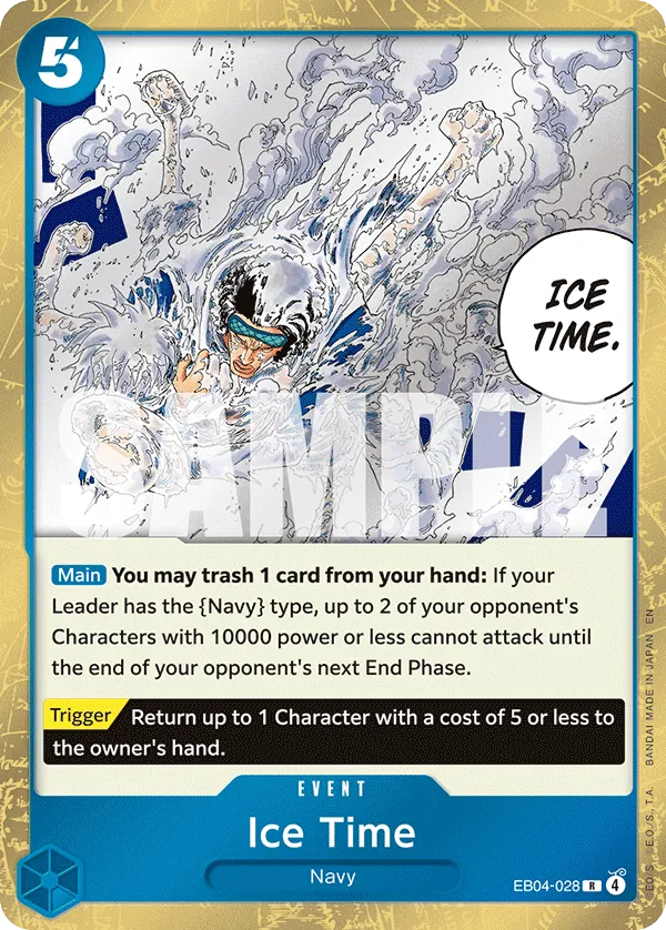 EB04-028 R Ice Time EN – Anime Point