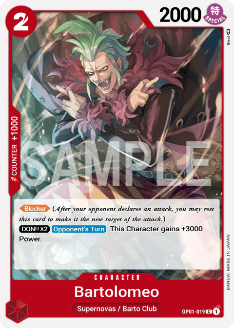 OP01-019 C Bartolomeo EN