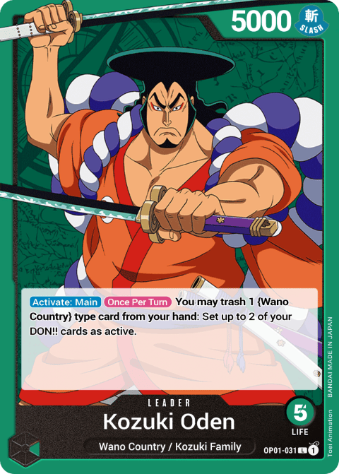 OP01-031 L Kouzuki Oden EN