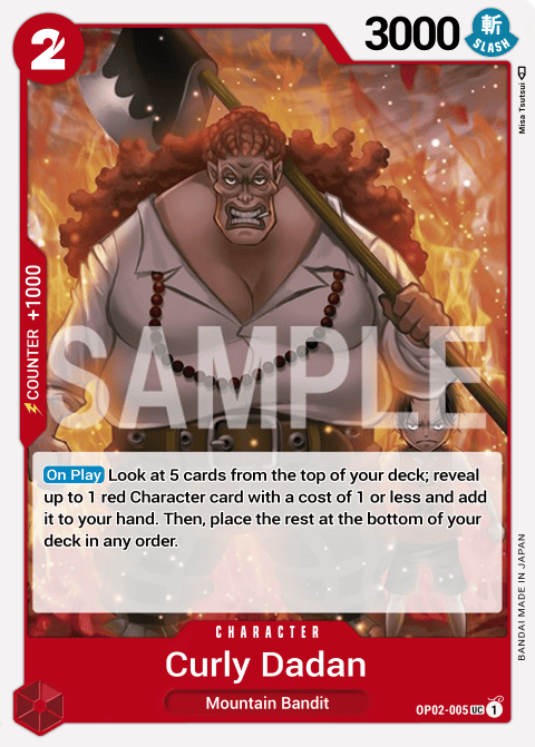 OP02-005 UC Curly.Dadan EN