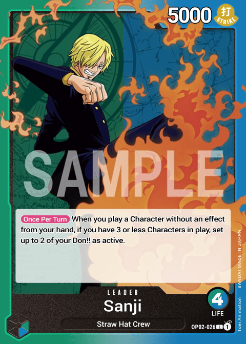 OP02-026 L Sanji EN