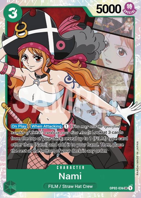 OP02-036 SR Nami EN