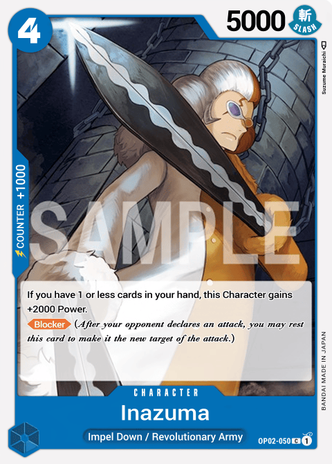 OP02-050 R Inazuma EN