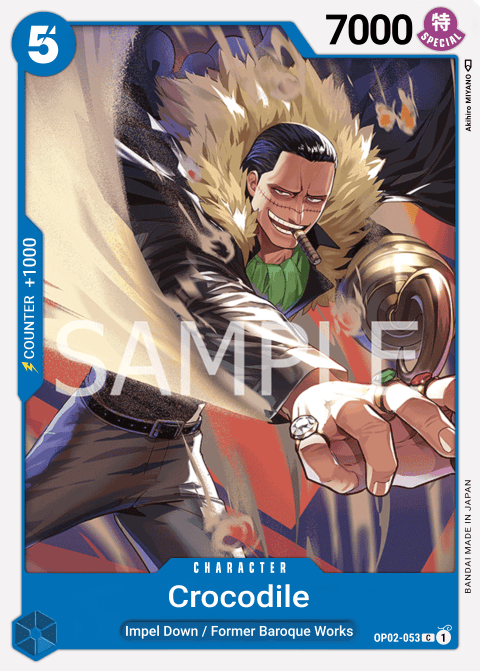 OP02-053 C Crocodile EN
