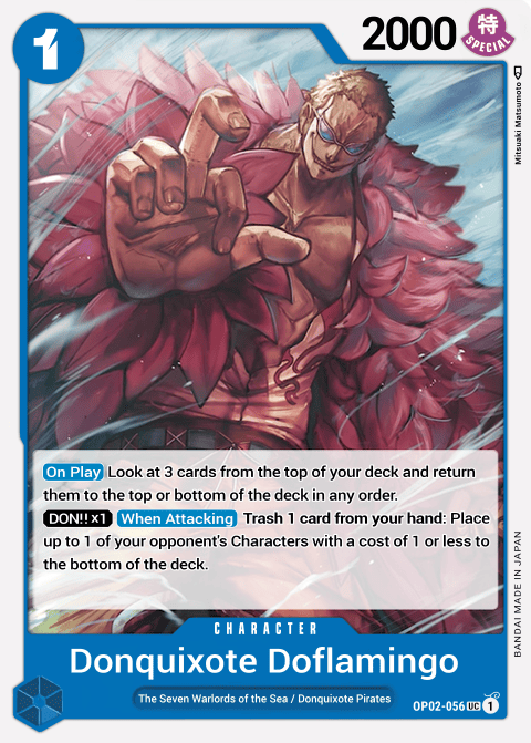 OP02-056 UC Donquixote Doflamingo EN