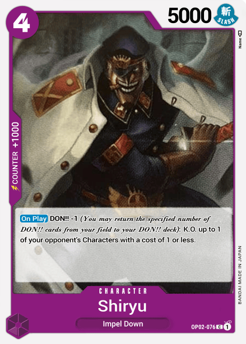 OP02-076 R Shiryu EN