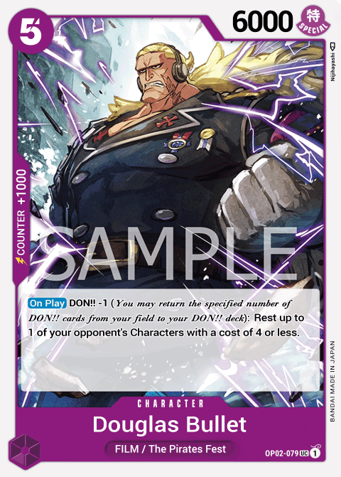 OP02-079 UC Douglas Bullet EN