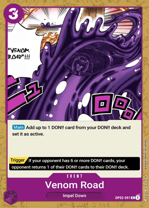 OP02-091 C Venom Road EN