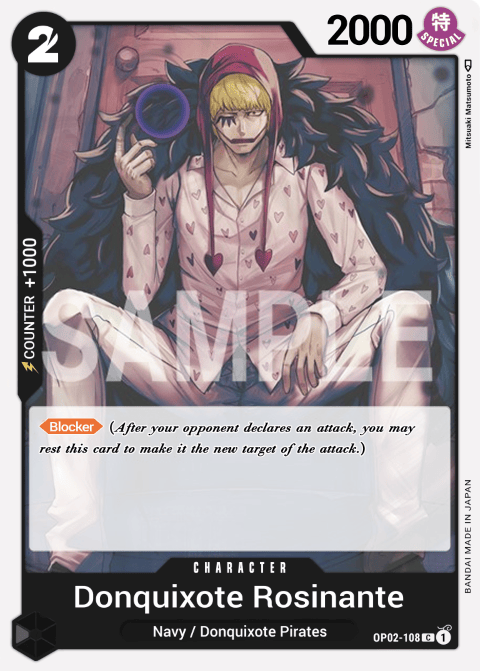 OP02-108 C Donquixote Rosinante EN
