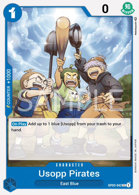 OP03-042 C Usopp's Pirate Crew EN