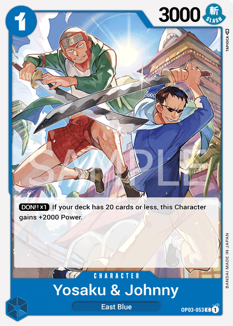 OP03-053 C Yosaku & Johnny EN