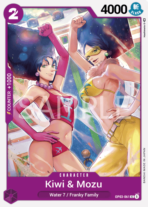 OP03-061 C Kiwi & Mozu EN