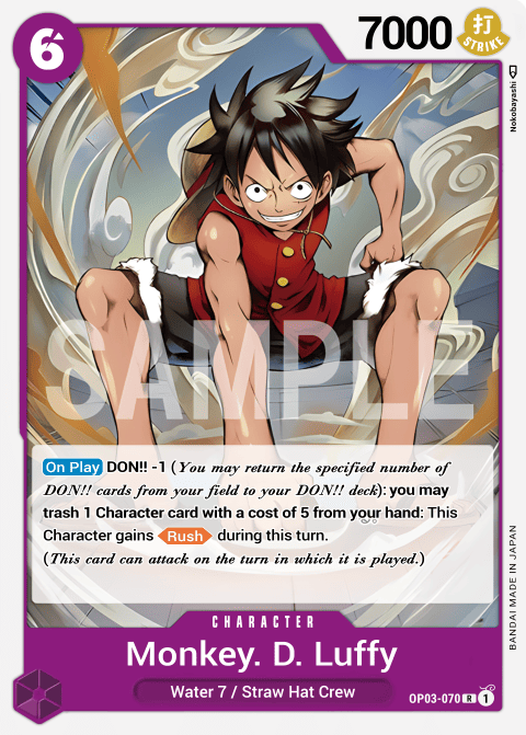 OP03-070 R Monkey.D.Luffy EN
