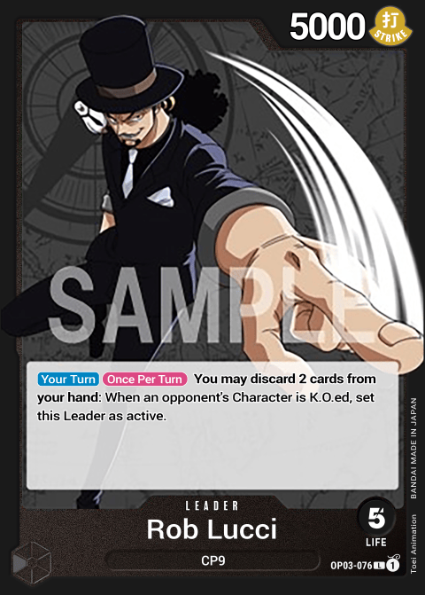 OP03-076 L Rob Lucci EN