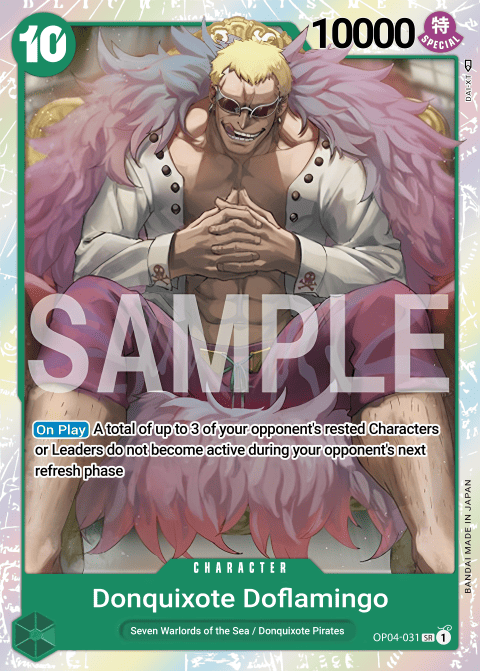 OP04-031 SR Donquixote Doflamingo EN