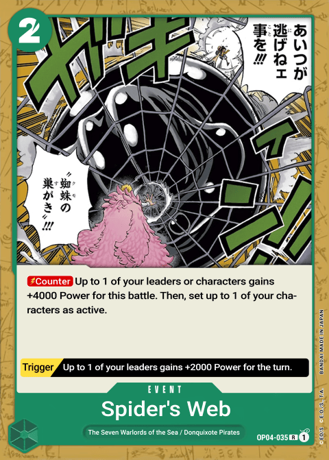 OP04-035 R Spiderweb EN
