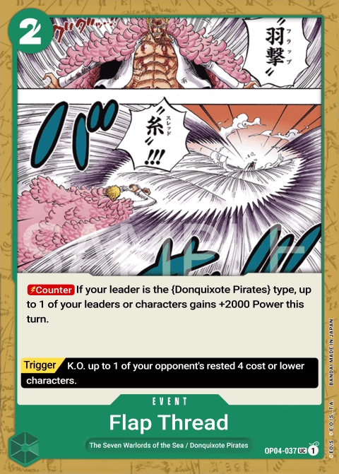OP04-037 UC Flapping Thread EN