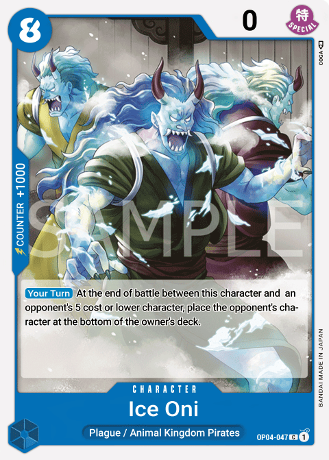 OP04-047 C Ice Oni EN