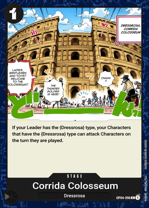 OP04-096 C Corrida Coliseum EN