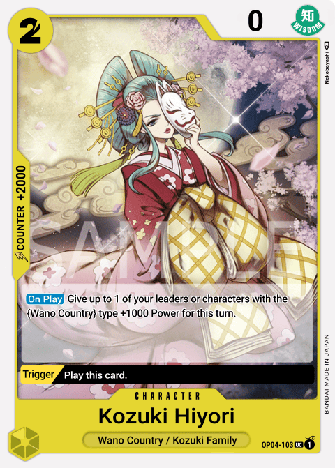 OP04-103 UC Kouzuki Hiyori EN