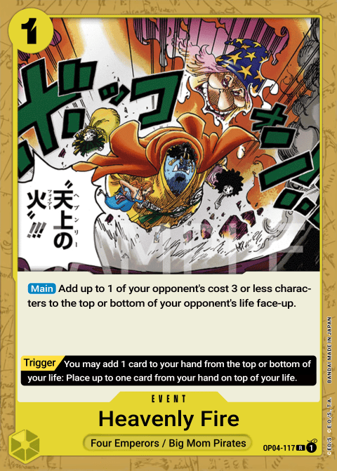OP04-117 R Heavenly Fire EN