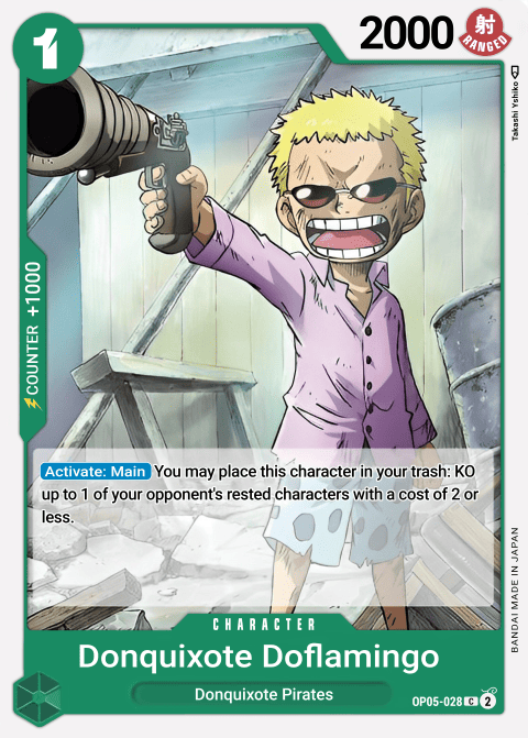OP05-028 C Donquixote Doflamingo EN