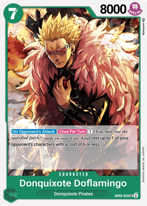 OP05-029 UC Donquixote Doflamingo EN