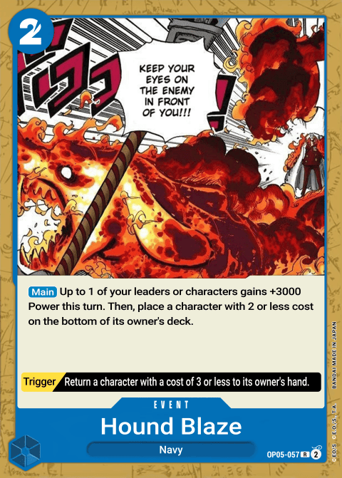 OP05-057 R Hound Blaze EN