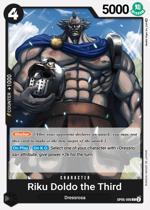 OP05-090 C Riku Doldo III EN