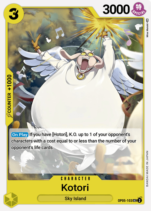 OP05-103 UC Kotori EN