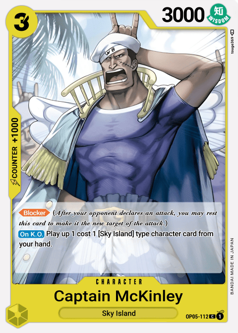 OP05-112 C Captain McKinley EN